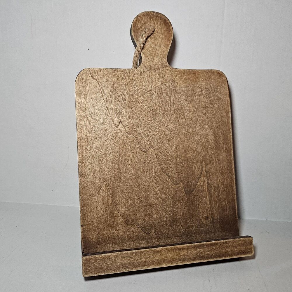 Hobby Lobby Cookbook Tablet Book Stand With Rope Detail 13x9